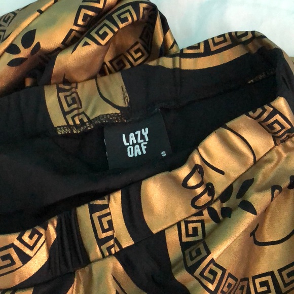 Lazy oaf leggings gold all hail leggings - Picture 5 of 5